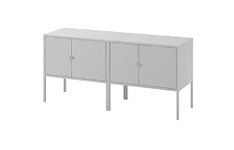 Ikea LIXHULT Cabinet combination, grey120x35x57 cm (47 1/4x13 3/4x22 1/2 ")