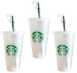 Starbucks Reusable 3 Hard Plastic V