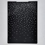 DDOUJOY Merry Christmas Snowfall Snowflake Dots Background Plastic Embossing Folders for Card Making Scrapbooking and Other Paper Crafts 3100902