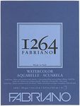 Fabriano 1264 Watercolor Pad, 9 x 12, Bright White