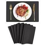 PU Leather Placemats Set of 6 – Wat