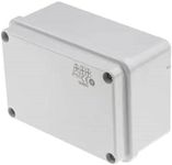 ABB IP65 Junction Box • Fully Dust Sealed Enclosure • Waterproof Electric Cable Connector Unit • Shockproof Adaptable Indoor/Outdoor Box • 105 x 70 x 50mm