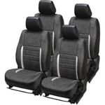 Khushal Maruti Celerio Car Seat Cover and Leatherite Front and Back Seat Covers Set_D12023