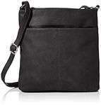 N.V. Bags Women's NV216 Crossbody, Black, ONE Size