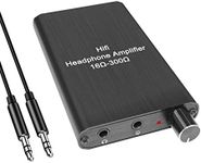 Headphone Amplifier Portable 3.5 mm Audio Amp with Lithium Battery for MP3, MP4, Tablets， Smart Phone, Digital Player, Computer PC