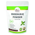 Spierb Bhringraj Powder 250gm for Hair Growth and Hair Care treatment - Natural Bhringaraj Powder Herbal Bringaraj Powder Bringraj Powder Hair Thickener 100% Pure Eclipta alba False Daisy Hair Mask