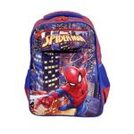 Disney School Bags for Boys|Amazing Spiderman Bag|Inbuilt Pencil Pouch|Water Resistant Bags for Kids|Marvel Bags|School Bag for Kids|16 inch Bag|30L Bag|Tuition Bag|Travel Bag|Picnic Bag|Gift for Boys