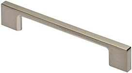 Solmer LTD Hafele Lincoln Kitchen Bedroom Cupboard Cabinet Pull Door Handle Zinc Alloy/Stainless Steel Effect (320mm Hole Centre)