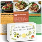 Mediterranean Diet Cookbook Alternative – 100 Quick Recipe Cards for Beginners & Seniors, Simple Mediterranean Dishes in Under 30 Minutes, Easy & Healthy Recipes