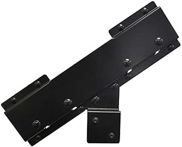 Pylex 13920 en acier d'escalier Riser connecteur, Noir