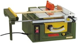 Proxxon Table Saw Fet for Precision Cuts - Adjustable Blade, Extendable Table, Low Noise Motor, 110-120V AC - 37070