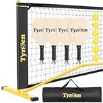 TYRSEN Pickleball Set with Net, 22F