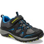 Merrell Boys' Trail Chaser Sneaker, Black/Blue, 5 Medium US Big Kid