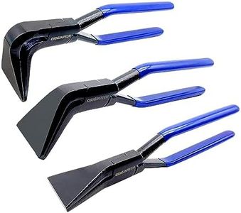 ORIGINTECH 3-Piece Hand Seamers Sheet Metal Tools, Straight, 45°, and 90° Metal Bending Pliers, Metal Bender Tool