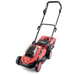 Excel 18V Brushless Lawn Mower 330mm with 5 Adjustable Height Body Only 25mm to 75mm (Battery & Charger Not Included) - Variable Speed 2900/min - 30L Grass Collection Bag - Ideal for Cutting Grass