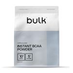 Bulk Pure Instant Branched Chain Amino Acids (BCAA) Powder, Unflavoured, 500 g, 50 Servings, Packaging May Vary