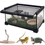 Hamiledyi Mini Reptile Glass Terrar