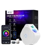 Apex Smart Star Projector Light for Kids Adults Bedroom,Room Decor,Game Room,Party, with Music Sync, 24H Timer, Rototable Nebula Stars, Brightness Adjustable, DIY Modes // 1 Year Warranty