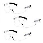 Pyramex Ztek Bifocal Reader Safety Glasses with Clear Lens S2510R20 (3 Pair) (+2.0 Lens)