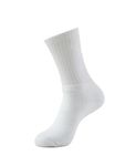 Jockey 7390 Men's Modal Cotton Stretch Crew Length Socks with Stay Fresh Treatment_White_FREE SIZE