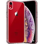 TheGiftKart Polycarbonate, TPU Ultra-Hybrid Crystal Clear Back Case Cover For Iphone Xr | Shockproof Design | Camera Protection Bump | Hard Clear Back | Bumper Case Cover For Iphone Xr (Transparent)