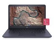 HP Chromebook 14-inch Laptop with 180-Degree -Hinge, Touchscreen Display, AMD Dual-Core A4-9120 Processor, 4 GB SDRAM, 32 GB eMMC Storage, Chrome OS (14-db0090nr, Ink Blue)