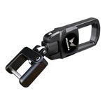 GREENWORLD Metal Black Color Fob Key Heavy Duty Keychain For New Mahindra Scorpio/Xuv700/Xuv300/Bolero/Thar Roxx Suitable For All Mahindra Car (Black)