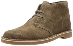 Clarks Men's Desert Boot Bushacre 3, Sand Suede, 8 UK