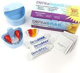 DentaSOAK® Starter Kit - Mouthguard, Retainer, Denture, Appliance Cleaner – 100% Safe - Persulfate Free – Non-Toxic & Alcohol Free – 3 Month Supply – Mint Scented