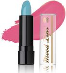 Mood Lips Color Changing Lipstick | Long Lasting 12 Hour Wear | Aloe Vera Moisturizing & Hydrating | Made in USA | Light Blue