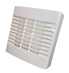 Airvent 459309A 100MM 4" Bathroom Extractor Fan With Timer And Automatic Shutters, White