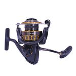 Daiwa BG Saltwater Medium/Xtra Heavy Spinning Reel, Black/Gold - BG3000