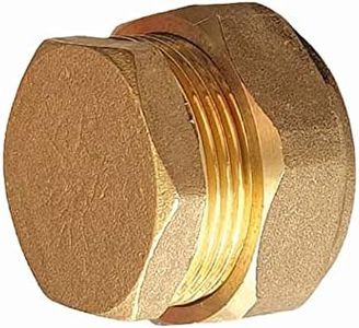 Brass Pipe Compression Fitting, Compression Stop End Cap, Copper Compression Sleeves, Ferrule Ferrules, Brass Pipe (22mm Heavy)