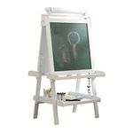 KidKraft Deluxe Wood Easel, White