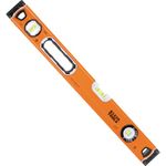 Level, 24-Inch Magnetic Bubble Level with Adjustable Vial and Top V-Groove Klein Tools 935L , Orange