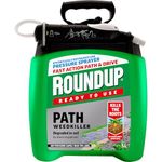 Roundup Path Weedkiller 5 Litre Pump 'N Go, Ready to Use