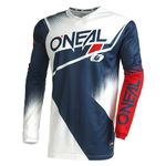 O'Neal Men's Element MX Jersey, Blue/White/Red, L