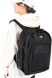 New Era 600D BLK Backpack, Campus Pack, Black, One Size Fits All