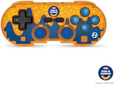 Hyperkin Limited Edition Official Mac & Cheese Pixel Art Bluetooth Controller - Officially Licensed - For Nintendo Switch®, PC, Mac®, Android®, iOS® (Cheesy Overload)