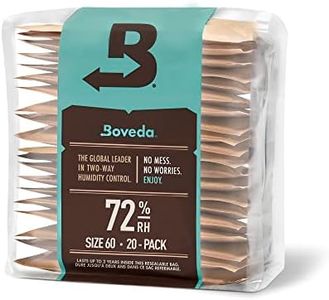 Boveda Humidipak 8 g (Medium) 10 Pack 2-Way Humidity Control 72% RH by