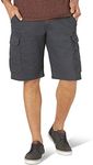 Wrangler Authentics Men's Stretch Twill Cargo Shorts, Asphalt, 46