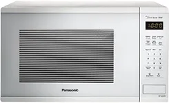 Panasonic Countertop Microwave Oven with Genius Sensor Cooking, Quick 30sec, Popcorn Button, Child Safety Lock and 1100 Watts of Cooking Power - NN-SU656W - 1.3 cu. ft (White)