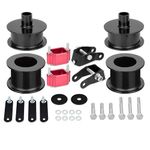 KSP 3"Front and 3"Rear Full Suspension Lift Kits with Shock Extenders fit for 2007-2018 Wrangler JK 2WD 4WD, Such as Editions Rubicon/Unlimited/Sahara/Sports and More（Black)