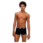 Hugo Men's Trunk Triplet Pack Boxer Shorts, New-Black1, L (Pack of 3)