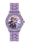 Disney Girl's Analog Quartz Watch with Silicone Strap FZN9505