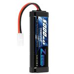 Zeee 7.2V 5000mAh NiMH Battery RC Battery for for RC Car RC Truck RC Auto Boot Helicopter LKW Truggy RC Hobby