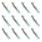 Silverside Minnow Crappie Jig 12pcs