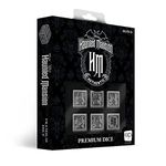 USAOPOLY Disney The Haunted Mansion Premium Dice Set | Collectible d6 Dice | Custom Dice with Collectible Tin Case | Officially Licensed Disney 6-Sided Dice, Mixed, AC002-266-002101-12