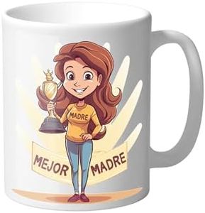 Taza Mejor Madre del Mundo | Regalo para Madre | Día de la Madre