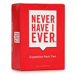 Never Have I Ever Expansion Pack Two Card Game Set | Fun Game Night Party Games for Adults | New Addition to the Classic Edition | For 4+ Players | Ages 17 +